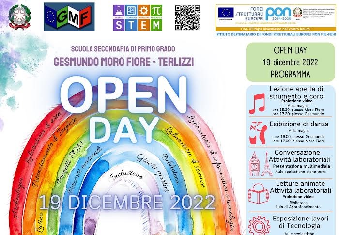 OPEN DAY E ISCRIZIONI A S 2023 24 Istituto Comprensivo A Indirizzo